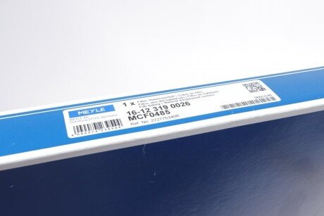 Фильтр салона meyle 16123190026