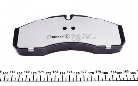 Передние тормозные колодки meyle 0252916020PD