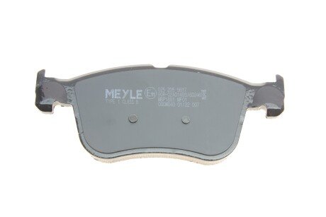 Комплект гальмівних колодок meyle 0252055617