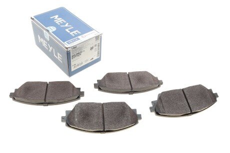 Комплект гальмівних колодок meyle 0252587516 на Мазда 3 bm