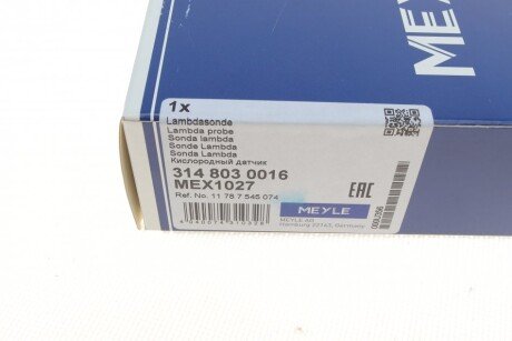 Лямбда зонд meyle 3148030016