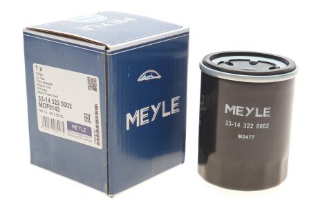 Масляный фильтр meyle 33143220002