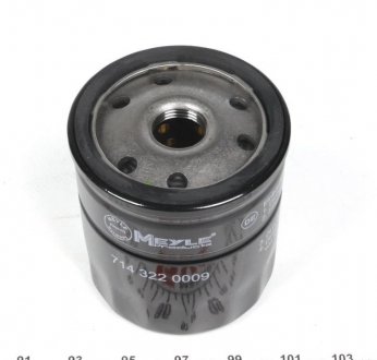 Масляний фільтр meyle 7143220009