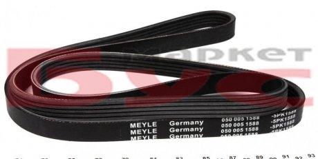 Привідний ремінь генератора meyle 0500051588