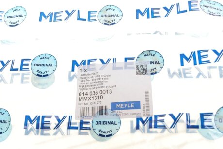 Патрубок інтеркулера (турбіни) meyle 6140360013