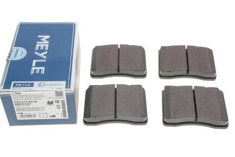 Передние тормозные колодки meyle 0252130318