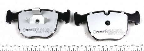 Передние тормозные колодки meyle 0252148619PD
