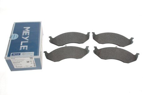 Передние тормозные колодки meyle 0252182217