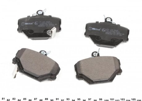 Передние тормозные колодки meyle 0252199915