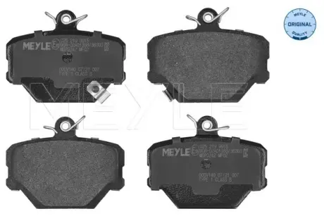 Передні тормозні (гальмівні) колодки Meyle 0252199915