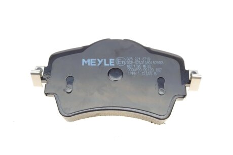Передні тормозні (гальмівні) колодки meyle 0252218719