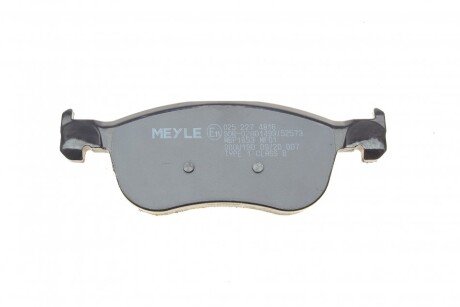 Передние тормозные колодки meyle 0252274816