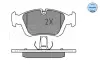 Передние тормозные колодки meyle 025 232 8717