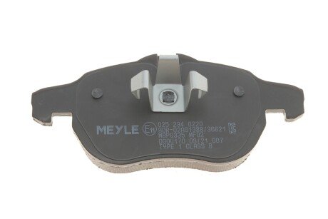 Передние тормозные колодки meyle 0252340220