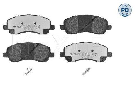 Передние тормозные колодки meyle 025 235 8416/PD на Jeep Compass