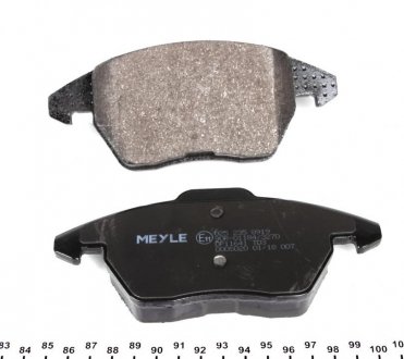 Передні тормозні (гальмівні) колодки meyle 0252358919