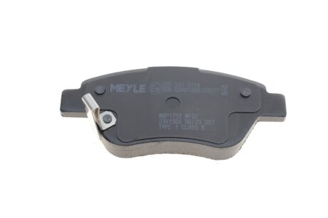 Передние тормозные колодки meyle 0252370718