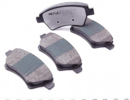 Передние тормозные колодки meyle 0252393018PD