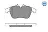 Передние тормозные колодки meyle 025 243 3218