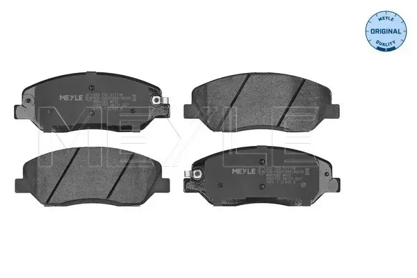 Передние тормозные колодки meyle 025 243 5117/W