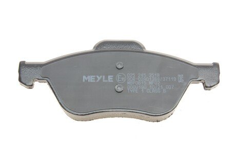 Передні тормозні (гальмівні) колодки meyle 0252453518