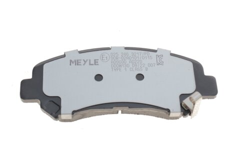 Передні тормозні (гальмівні) колодки meyle 0252463217PD