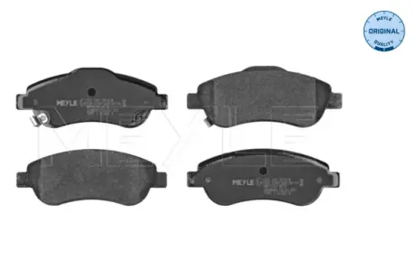 Передние тормозные колодки meyle 025 246 3819/W
