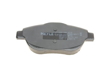 Передние тормозные колодки meyle 0252488318