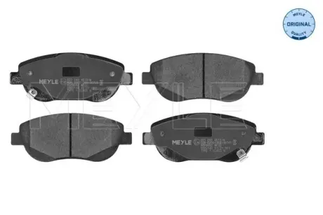 Передние тормозные колодки meyle 025 249 4619/W