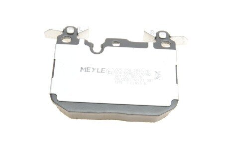 Передні тормозні (гальмівні) колодки meyle 0252502818PD