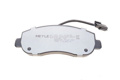 Передние тормозные колодки meyle 0252514718PD