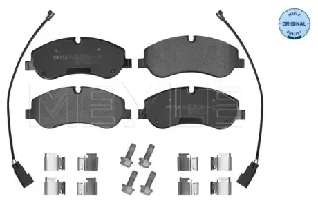 Передние тормозные колодки meyle 025 256 0217