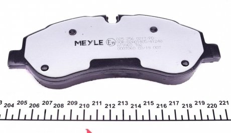 Передні тормозні (гальмівні) колодки meyle 0252560217PD