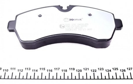 Передні тормозні (гальмівні) колодки meyle 0252920020PD