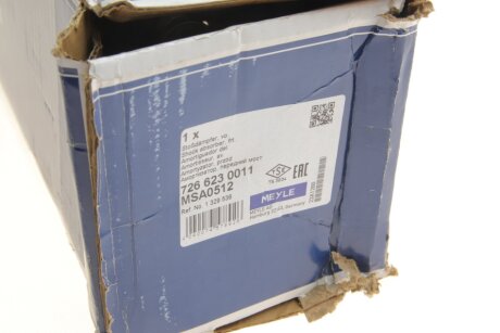 Передний амортизатор (стойка) meyle 7266230011