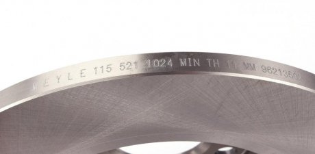 Передний тормозной диск meyle 1155211024