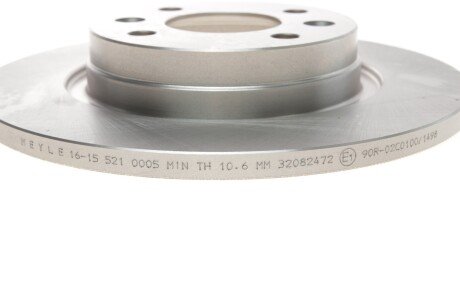 Передний тормозной диск meyle 16155210005