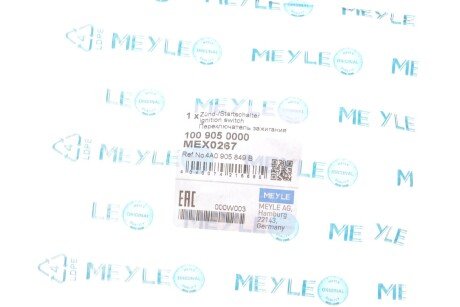 Контактная группа замка зажигания meyle 1009050000