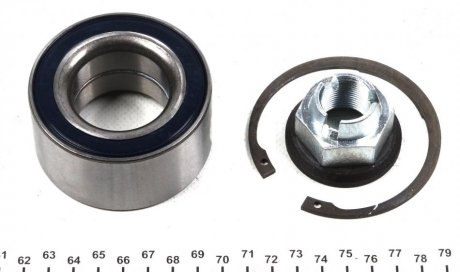 Подшипник передней ступицы meyle 5146500004