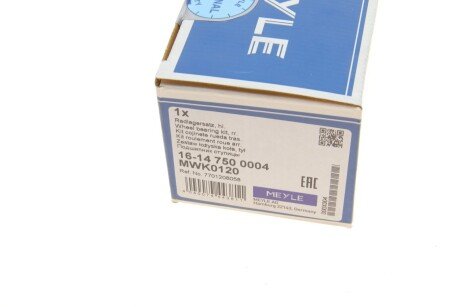 Подшипник задней ступицы meyle 16147500004