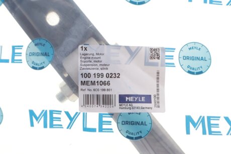 Подушка (опора) двигуна meyle 1001990232
