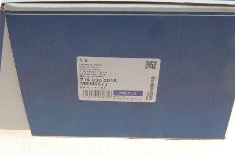 Подушка (опора) двигателя meyle 7140300018