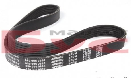 Привідний ремінь генератора meyle 0500060890