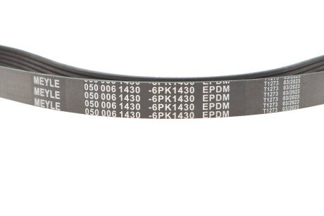 Приводной ремень генератора meyle 0500061430