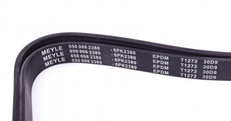 Привідний ремінь генератора meyle 0500062380