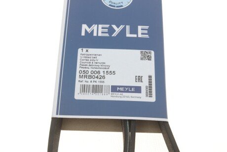 Привідний ремінь генератора meyle 0500061555