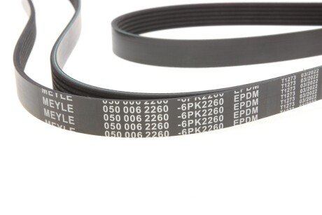 Приводной ремень генератора meyle 0500062260