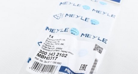 Шланг гальмівний передній meyle 3003432102