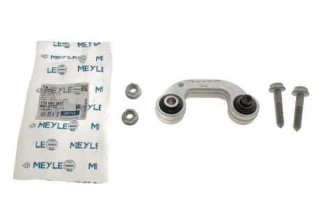 Стойка (тяга) стабилизатора передняя meyle 1160600017