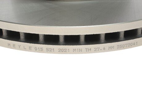 Гальмівний диск meyle 0155212021